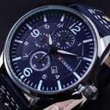 New Brand Curren Men's Watch Men Date Clock Men Casual Quartz Watch Leather Wrist Sports Watches Military Army Relogio Male