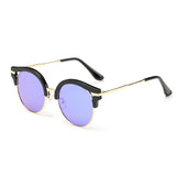 New Brand designer Round Sunglasses Women Oculos de sol UV400 Points sunglass fashion Female eyewear Women's shades outdoor