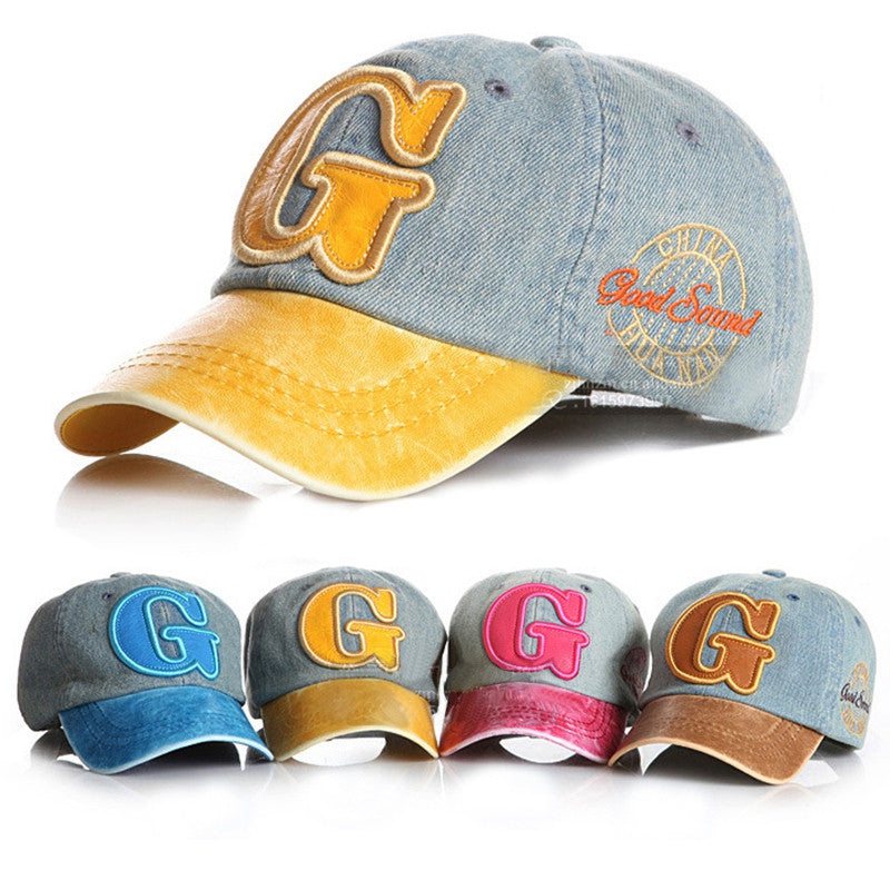 New Cowboy Summer Kids Fashion Caps Children Boys Girls Letter pattern Baseball Caps Adjustable Hip Hop Snapback Sun Caps Hat