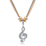 New Design Necklace & Pendant Gold Silver Chain Long Necklace Full Rhinestone Ball Pendant Necklace For Women