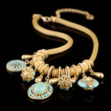 New Fashion accessories stone pendant short Elegant design necklace