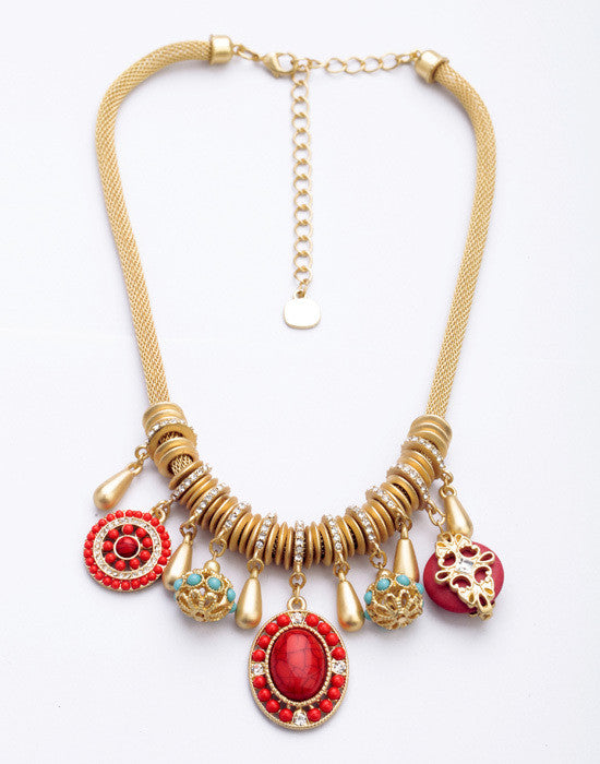 New Fashion accessories stone pendant short Elegant design necklace