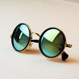 New Fashion glasses Women men Fashion retro roundness colours Sunglasses summer glasses