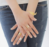 New Fashion jewelry finger ring set for women girl lovers' gift 1set=3pcs