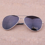New Fashion sun glasses Goggle Metal Eyewear Bat Mirror UV Protection Multi Color for Unisex 