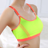 New Hot sale Slim Sexy Fitness keep fit Women Sports Athletic Solid Wrap Chest Strap Vest Tops Bra