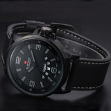 New Luxury Brand Leather Strap Analog Men's Quartz Date Clock Fashion Casual Sports Watches Men Military Wrist Watch