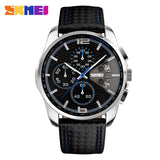 New Luxury Brand Men Sports Watches Fashion Business Quartz Watch Male Leather Strap Military Army Waterproof Wristwatches
