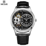 New Luxury Rose Gold Clock Men Hollow Automatic Watch Military Sport Watch Mechanical Relogio Male Montre Watch Men Relojes