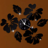 New Quartz Watch Wall Clock Acrylic Horloge Clocks Modern Design Large Decorative Living Room Multi-piece Set