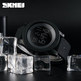 New SKMEI Luxury Brand Men Military Sports Watches Waterproof LED Date Silicone Digital Watch For Men Clock digital-watch