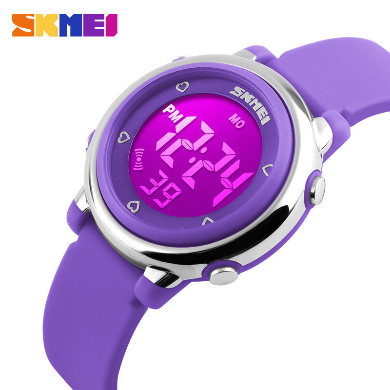 SKMEI Children LED Digital Watch Sports Watches Kids Cartoon Jelly Waterproof Children's Dress Wristwatches Relojes