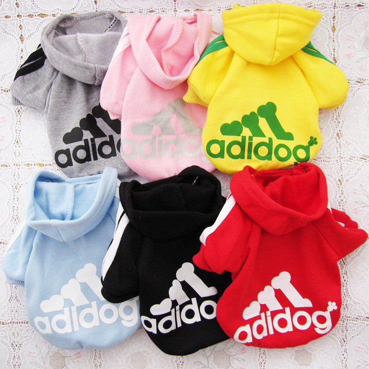 New Spring Fashion Dog Clothes Cat Pet Hoodie Coat Sportwear Cotton Sweater Outfit Clothing for Small Dogs