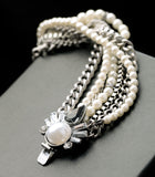 New Styles Statement Fashion Women Jewelry Elegant Imitation Pearls Charming Bangles & Bracelets