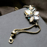 New Styles Statement Fashion Women Jewelry Elegant Resin Stone Plant Charming Bangles & Bracelets