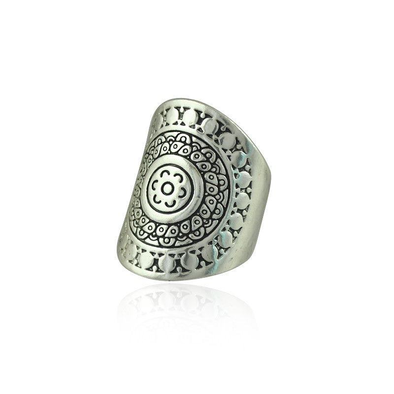 New Tribal Tibetan Silver Plated Vintage Ring