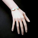 New Women Bangle Hot Sale Alloy Fashion Vintage Geometric Asymmetry Cuff Bracelet