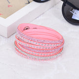 New Women's Red Fashion Leather Bracelets For women Christmas Gifts 