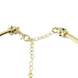New ZA Brand Metal Collar Necklaces& Pendants Stylish Women Long Tassel Statement Necklace Fashion Vintage Acrylic Bijoux