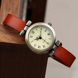 New fashion hot-selling Genuine leather female watch ROMA vintage watch women dress watches