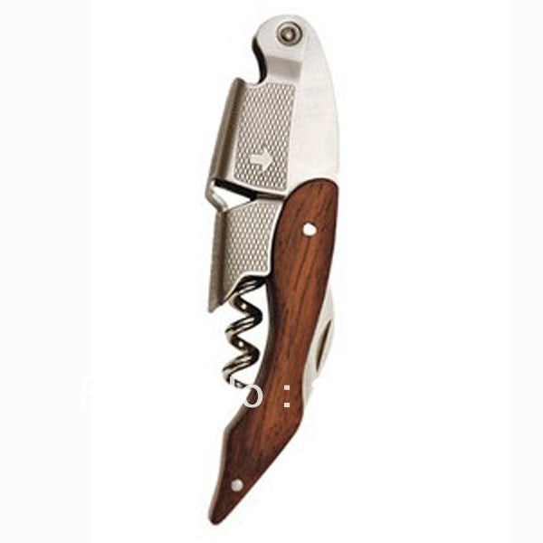 Newest Wood Handle Professional Wine Screw Corkscrew Opener Household Accessories