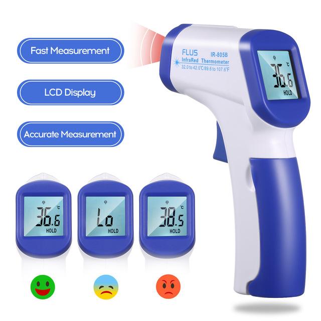 Non Contact Digital Infrared Thermometer Forehead Electronic IR Thermometer Body Termometro Temperature Gun Thermoregulator