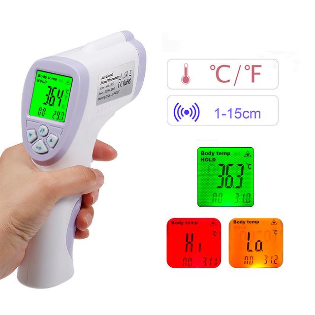 Non Contact Digital Infrared Thermometer Forehead Electronic IR Thermometer Body Termometro Temperature Gun Thermoregulator
