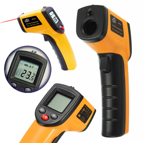 Non-Contact IR Infrared Thermometer LCD Display Digital Temperature Gun Temp Thermometer Laser Handheld