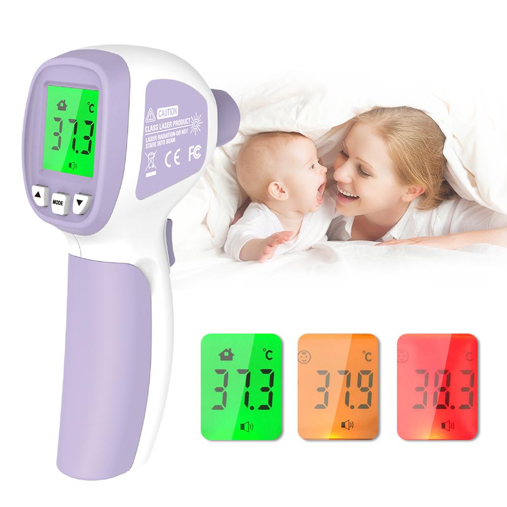 Non Contact Digital Infrared Thermometer Forehead Electronic IR Thermometer Body Termometro Temperature Gun Thermoregulator