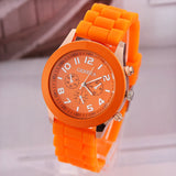 Women's Watch Fashion Silicone Strap candy color watch fashion watch