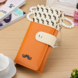 New Arrival Fashion Women Wallet High Quality Soft Pu Leather Lady Handbags Woman Hasp Coin Purse Clutch Wallets
