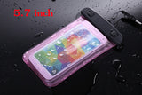 Waterproof Case 4.8 Inch For iPhone Water proof Bag 5.7 Inch for Samsung galaxy Note Underwater Pouch PVC cover Diving Case