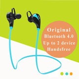 Original G6 Bluetooth 4.0 Headset Wireless Stereo Sports Earphone Studio Music Handsfree Headphone Sweatproof for iPhone Samsung