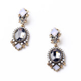 Party Luxury Cubic Zirconia Earrings Brinco Women Tide Clearly Brand Jewelry 