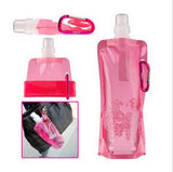 Portable folding sports water bottle/foldable water bottle 480ml