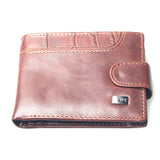 Casual Wallets For Men New Design Genuine Leather Top Purse Wallet With Coin Bag