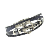 Punk Men Bracelet European and American Jewelry Steel Bracelet boat anchor bracelets & bangles For Men Jewelry