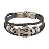 Punk Men Bracelet European and American Jewelry Steel Bracelet boat anchor bracelets & bangles For Men Jewelry