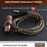 QKZ-X36M In Earphone Interactive With Microphone Two-Unit High-End Mobile Music Enthusiast Q Value Headset Ear Headphones Bass