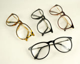 Retro Fashion  Glasses Women Eyewear Vintage Round Clear Lens Frame Metal Legs High Quality Unisex Plain Glasses Eyeglasses