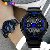 SKMEI Brand Digital Watch Men Sport Watch Dive Wristwatch 50M Waterproof Men's Military Watch relogio digital-watch