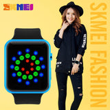 SKMEI 1176 3ATM waterproof Watch New Fashion LED Wristwatches Relogio Feminino Relojes Mujer Dress Bracelet