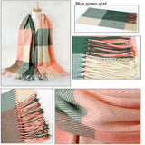 Scarf Women Winter Cachecol Women European And American Style Winter Light Fringe Scarves Long Shawl Tassel Cashmere