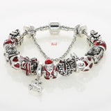 Silver Original Charm Bracelets Official Design Beads For New Year Jewelry Gifts Fit Women's Fashion Charmed Bracelets 