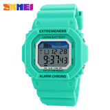 Skmei Unisex Watch Fashion Casual Watches Relogio Masculino Student Colorful For Men Women Water Resistant Alarm Wristwatches