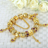 Snake Charm Bracelets With Gold Plated Charm for Women High Quality Christmas Gift Jewelry