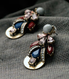 Statement Trendy Jewelry Trendy Resin Vintage Plant Drop Earrings 