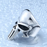Steel soldier new style punisher skull ring stainless steel fashion men jewelry