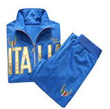 Summer Sport Suit Sportwear New Men Fashion Letter Print Tracksuits College Couple Jacket Set