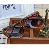 Summer Style Cat Eye Sunglasses Women Eyewear Semi-Rimless Sunglasses Super Round Circle Cat Eye Sunglasses 